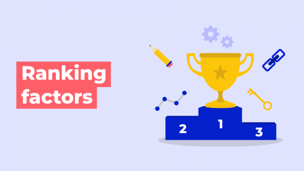 seo ranking faktori